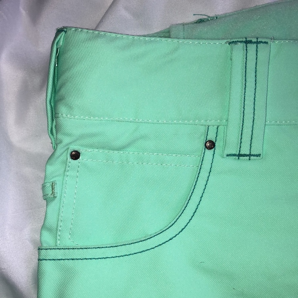 Aperture Kaleidoscope Mint 10K Stretch Snowboard Pants - Picture 8 of 12